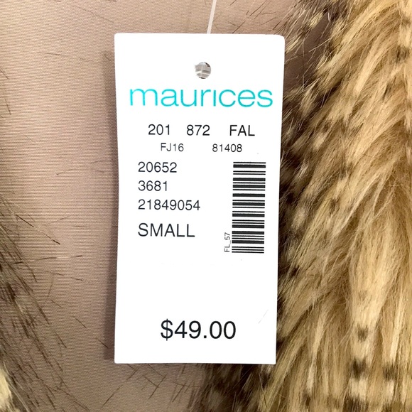 Faux fur vest - Picture 2 of 3